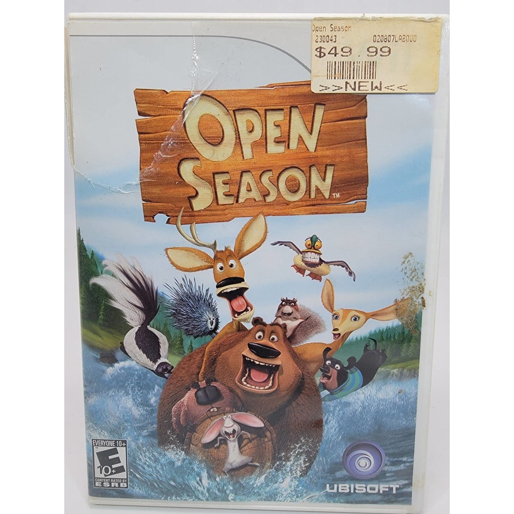 Open Season (Nintendo Wii, 2006) Complete With Manual
